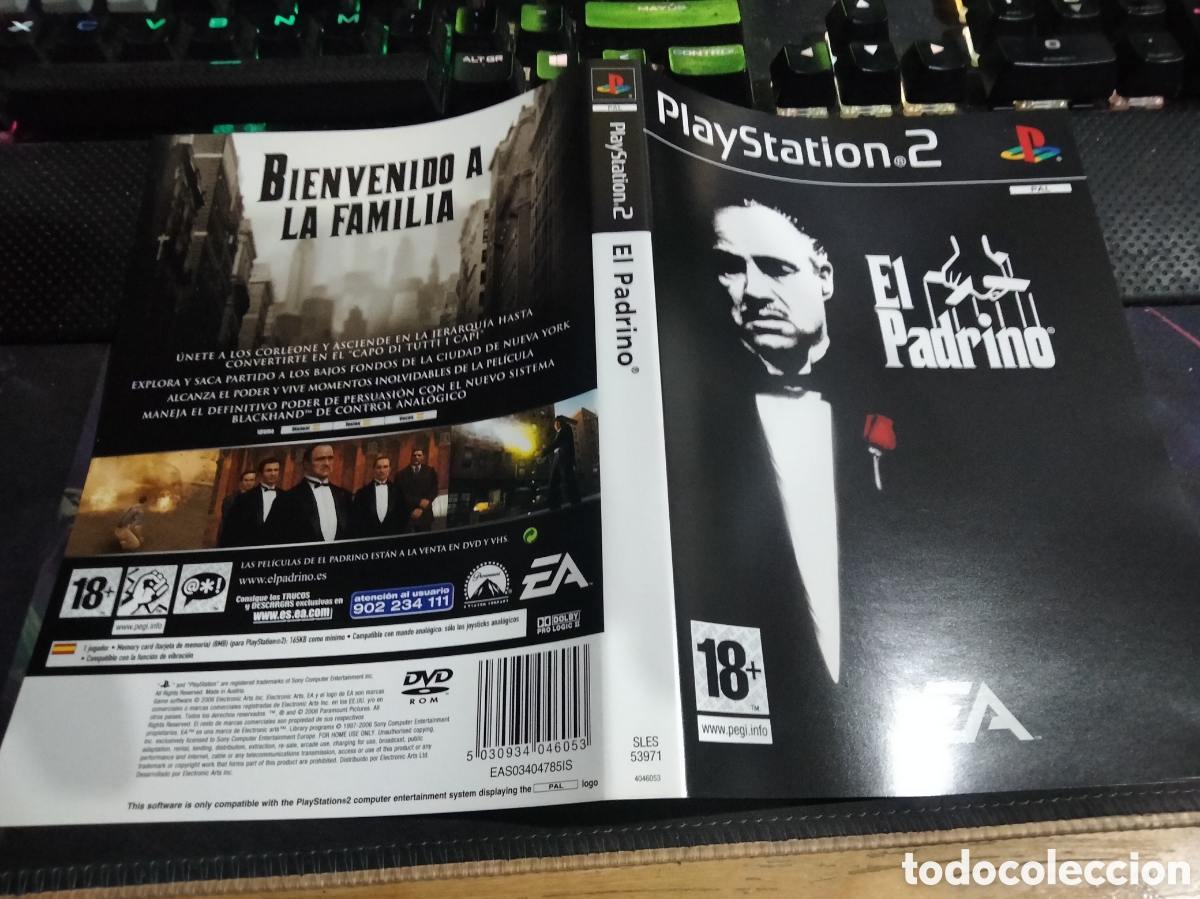 Videojuegos y consolas: Car&aacute;tula el padrino ps2 - Foto 1