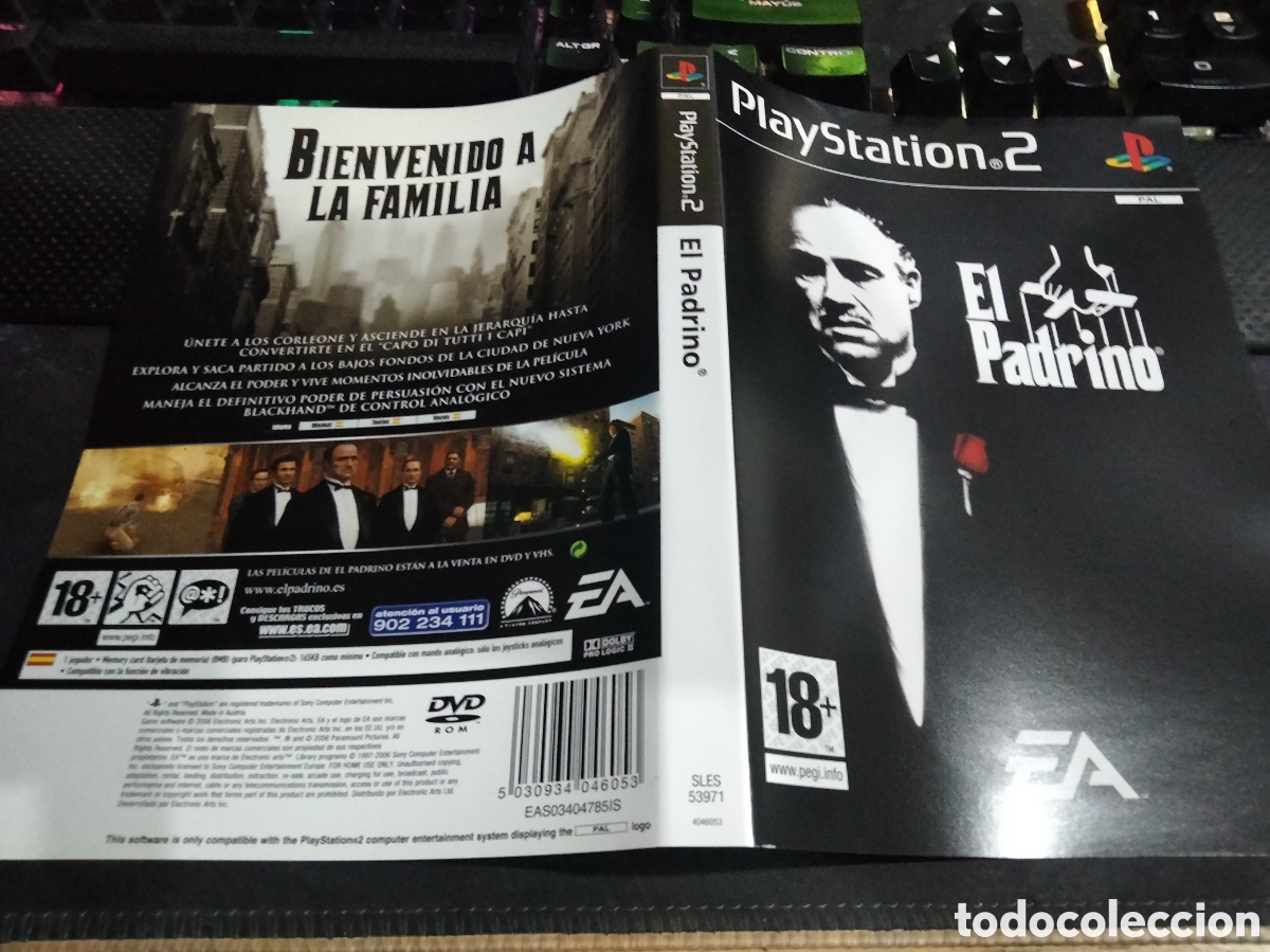 Videojuegos y consolas: Car&aacute;tula el padrino ps2 - Foto 1