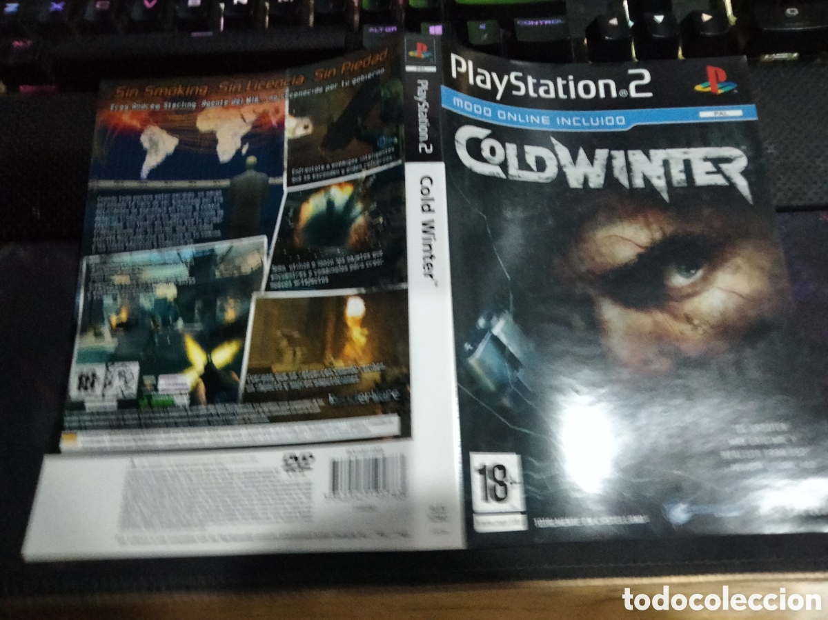 Videojuegos y consolas: Car&aacute;tula cold winter ps2 - Foto 1