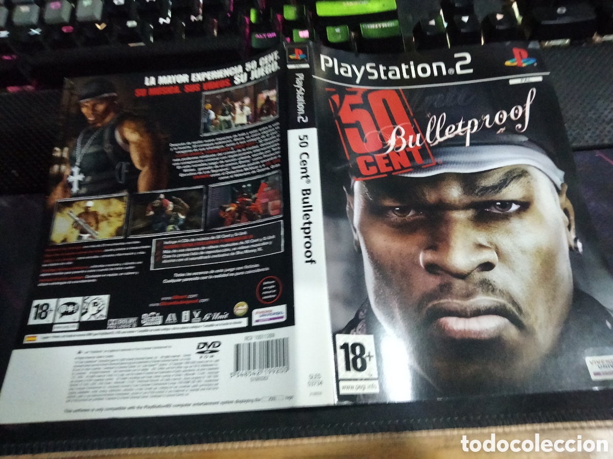 Videojuegos y consolas: Car&aacute;tula 50 cent bulletproof ps2 - Foto 1