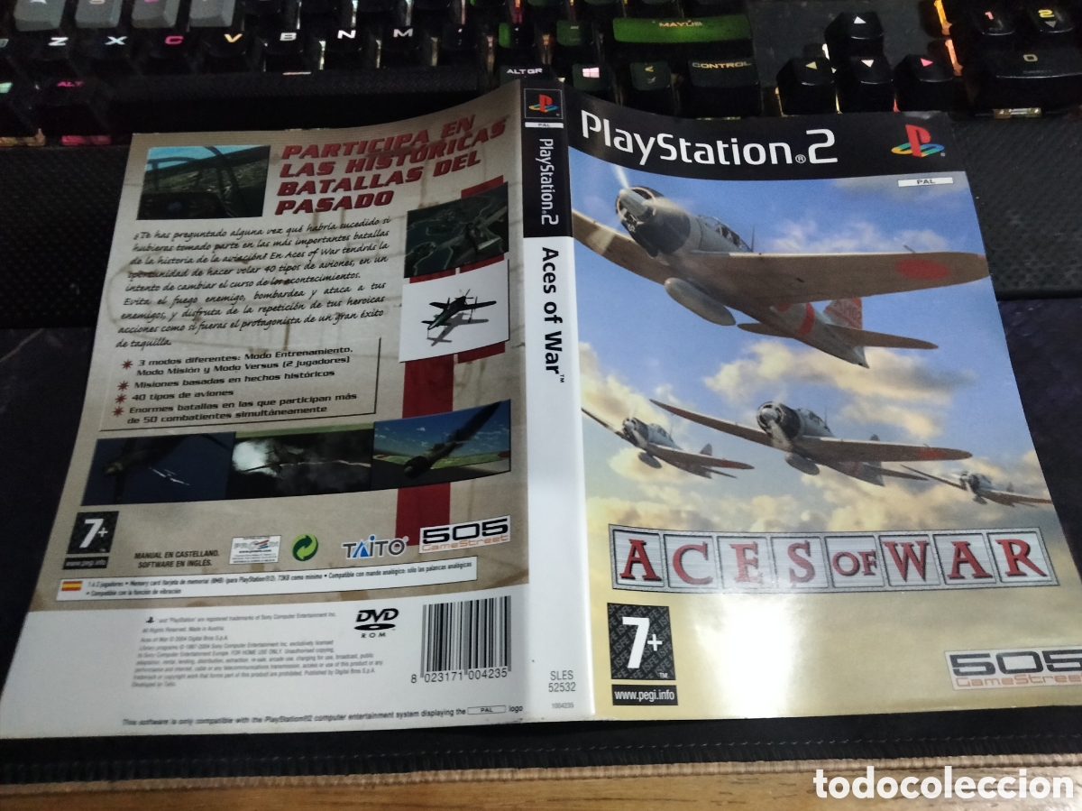 Jeu Aces Of War Sur PS2 – Complet – Bon état