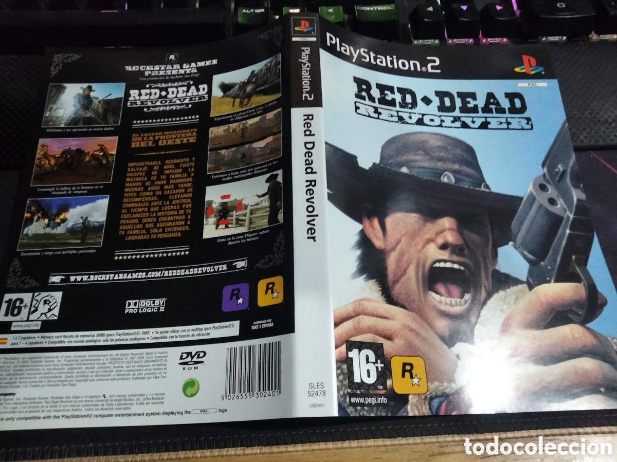 Videojuegos y consolas: Car&aacute;tula red dead revolver ps2 - Foto 1