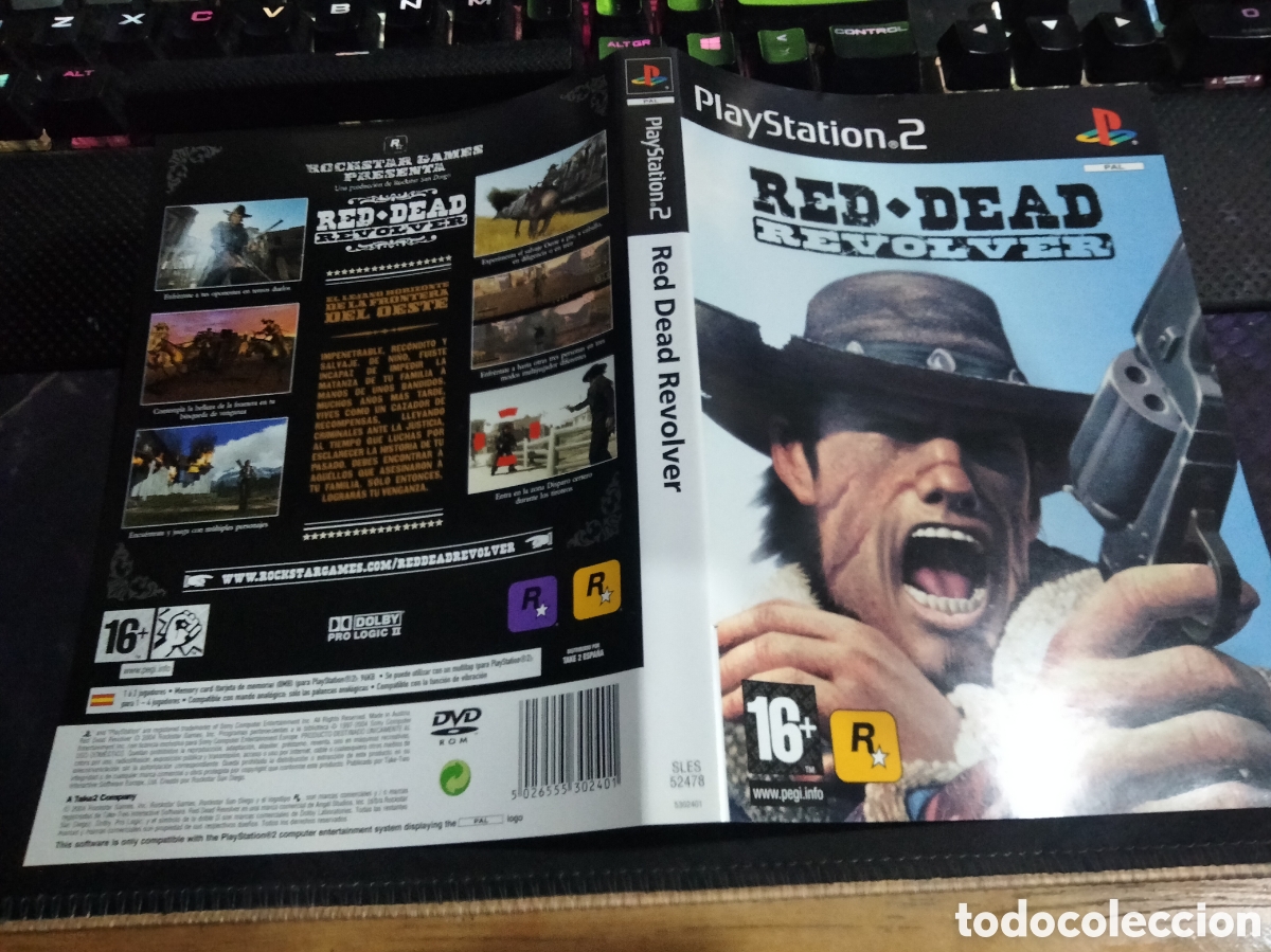Videojuegos y consolas: Car&aacute;tula red dead revolver ps2 - Foto 1
