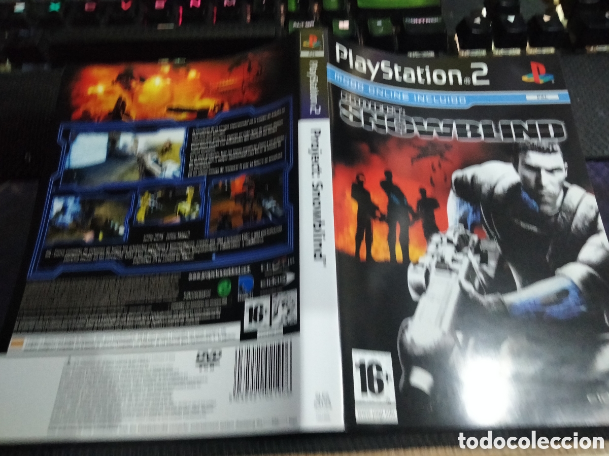 Videojuegos y consolas: Car&aacute;tula project snowblind ps2 - Foto 1