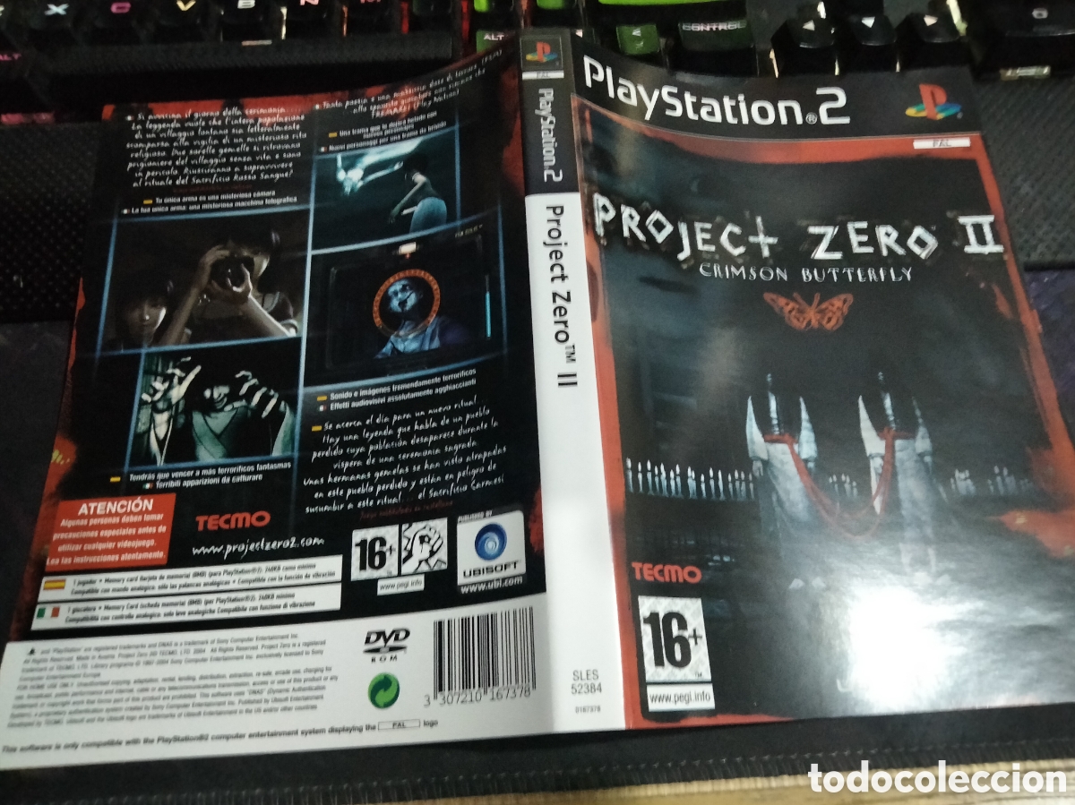Videojuegos y consolas: Car&aacute;tula project zero 2 ps2 - Foto 1
