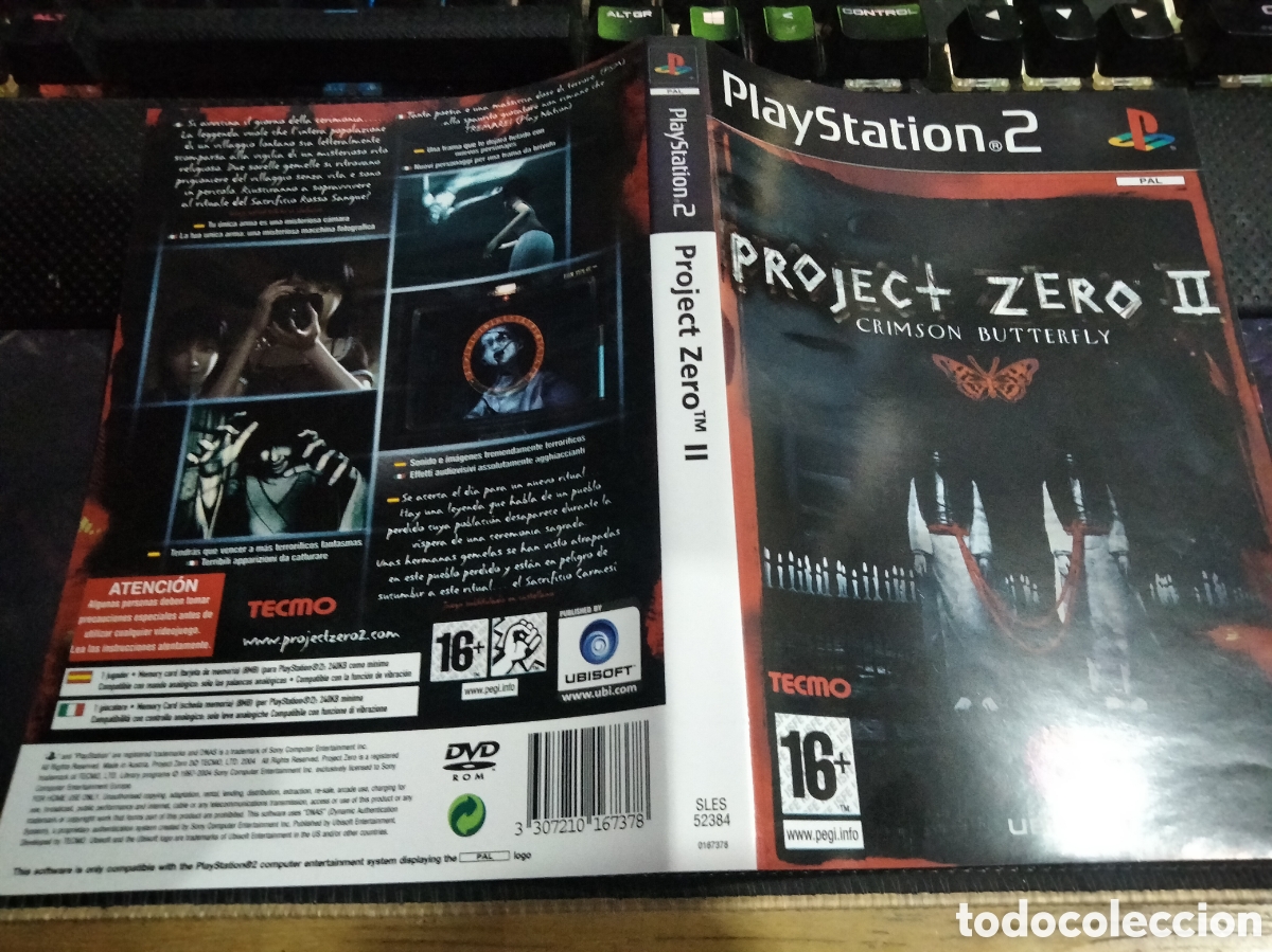 Videojuegos y consolas: Car&aacute;tula project zero 2 ps2 - Foto 1