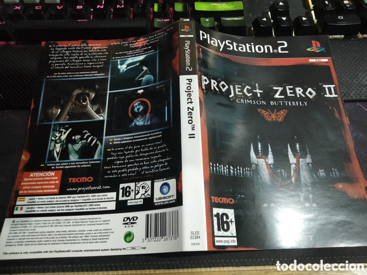 Videojuegos y consolas: Car&aacute;tula project zero 2 ps2 - Foto 1