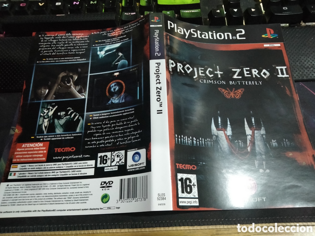 Videojuegos y consolas: Car&aacute;tula project zero 2 ps2 - Foto 1
