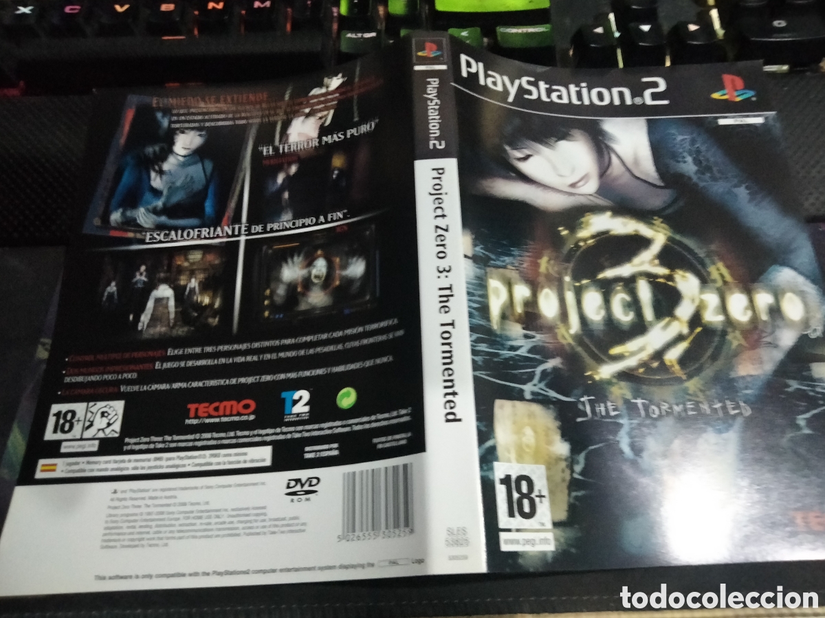 Videojuegos y consolas: Car&aacute;tula project zero 3 ps2 - Foto 1