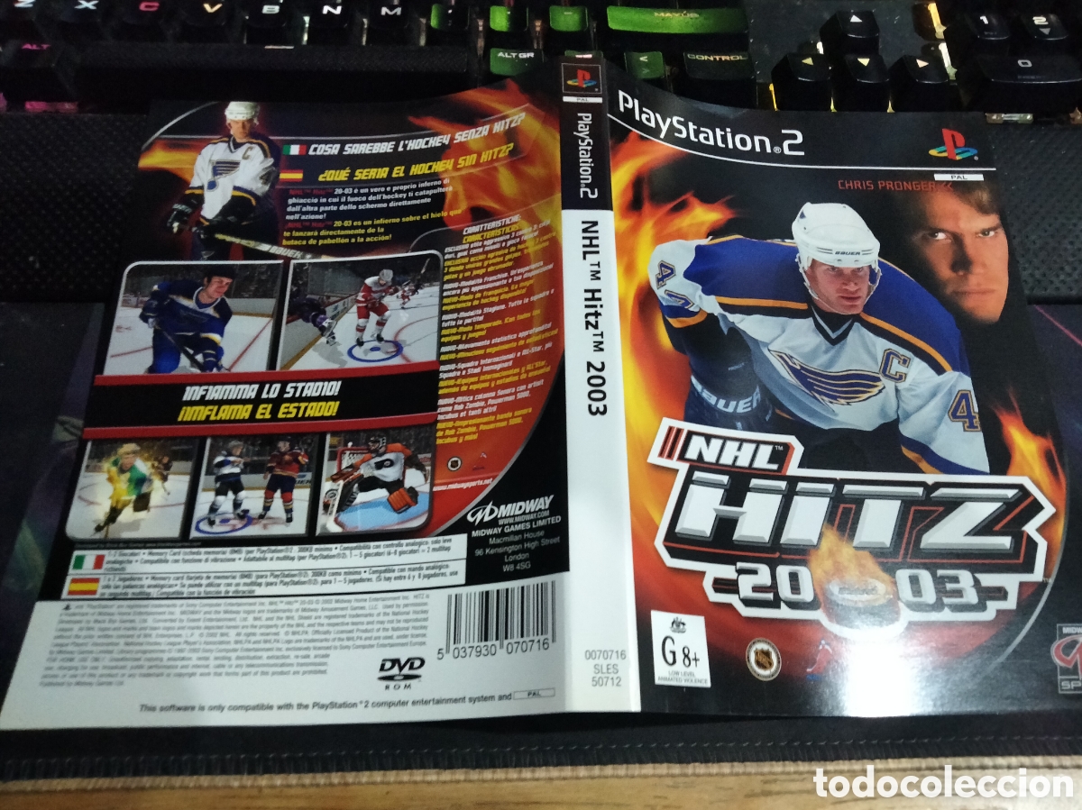 Videojuegos y consolas: Car&aacute;tula nhl hitz 2003 ps2 - Foto 1