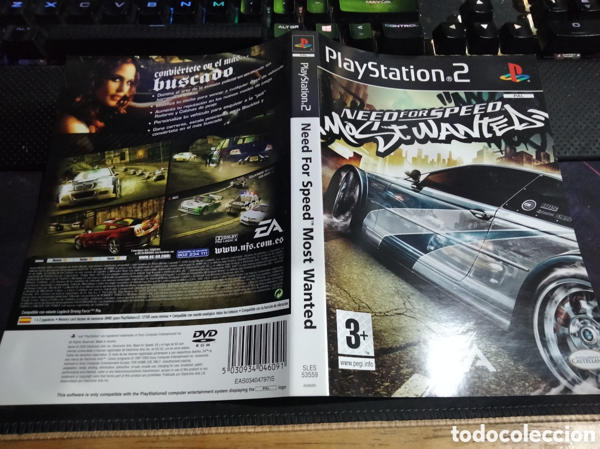 Videojuegos y consolas: Car&aacute;tula need for speed most wanted ps2 - Foto 1