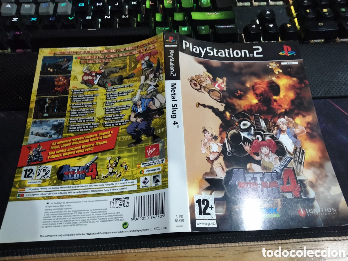 Metal Slug 4 – PS2 – PAL – Édition Promo SNK – Très Bon état