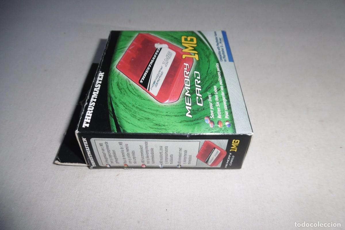 Videojuegos y consolas: PS2 Memoria 1Mb Thrustmaster PlayStation. Funcionamiento OK. - Foto 3