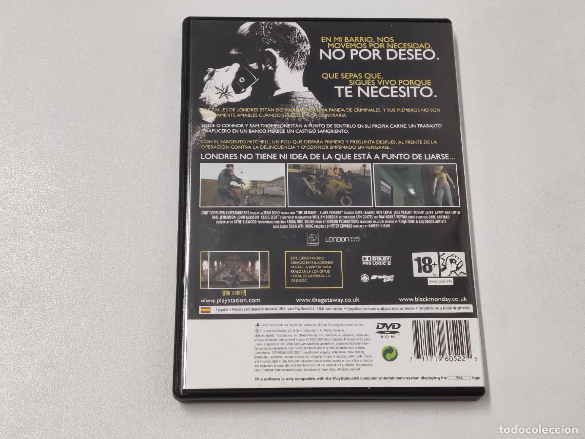 Videojuegos y consolas: THE GETAWAY BLACK MONDAY - Foto 2