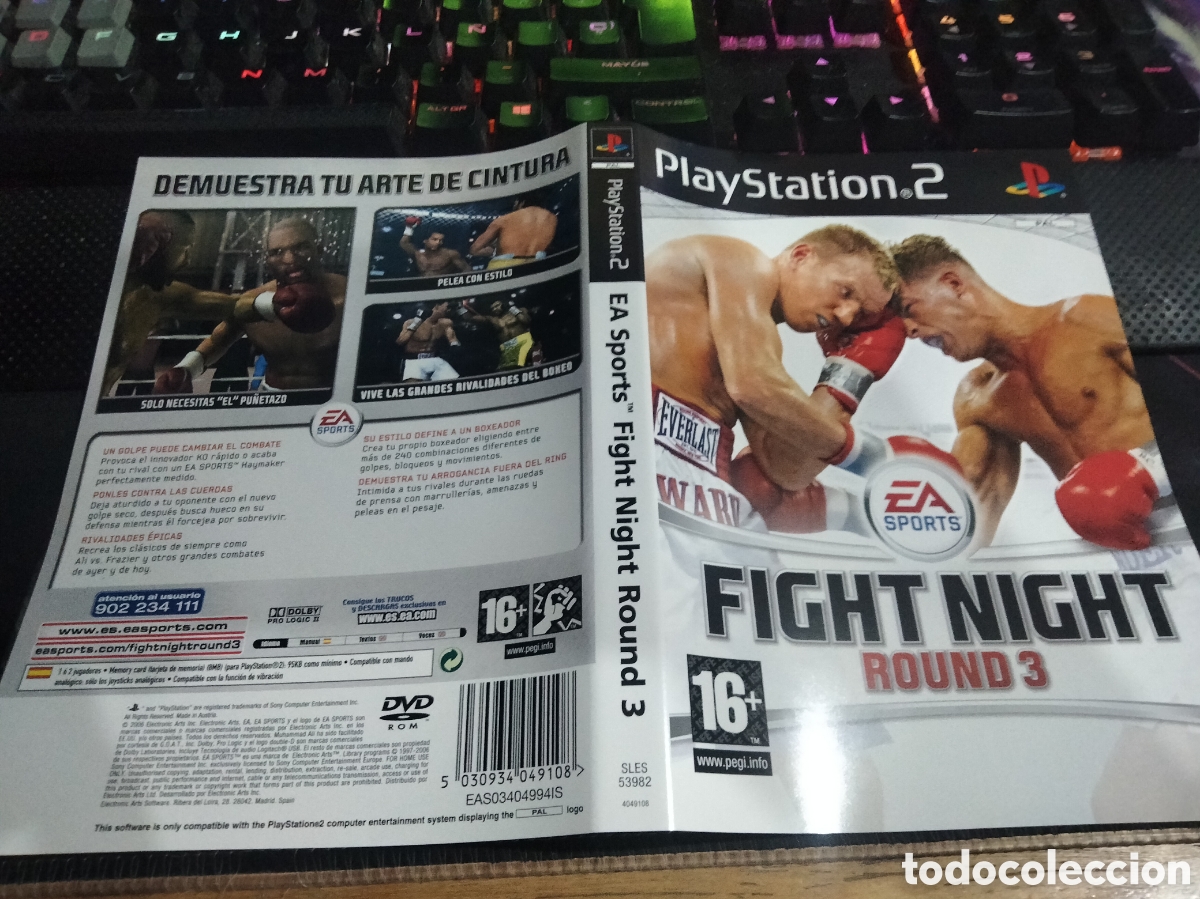 Videojuegos y consolas: Car&aacute;tula flight night round 3 ps2 - Foto 1