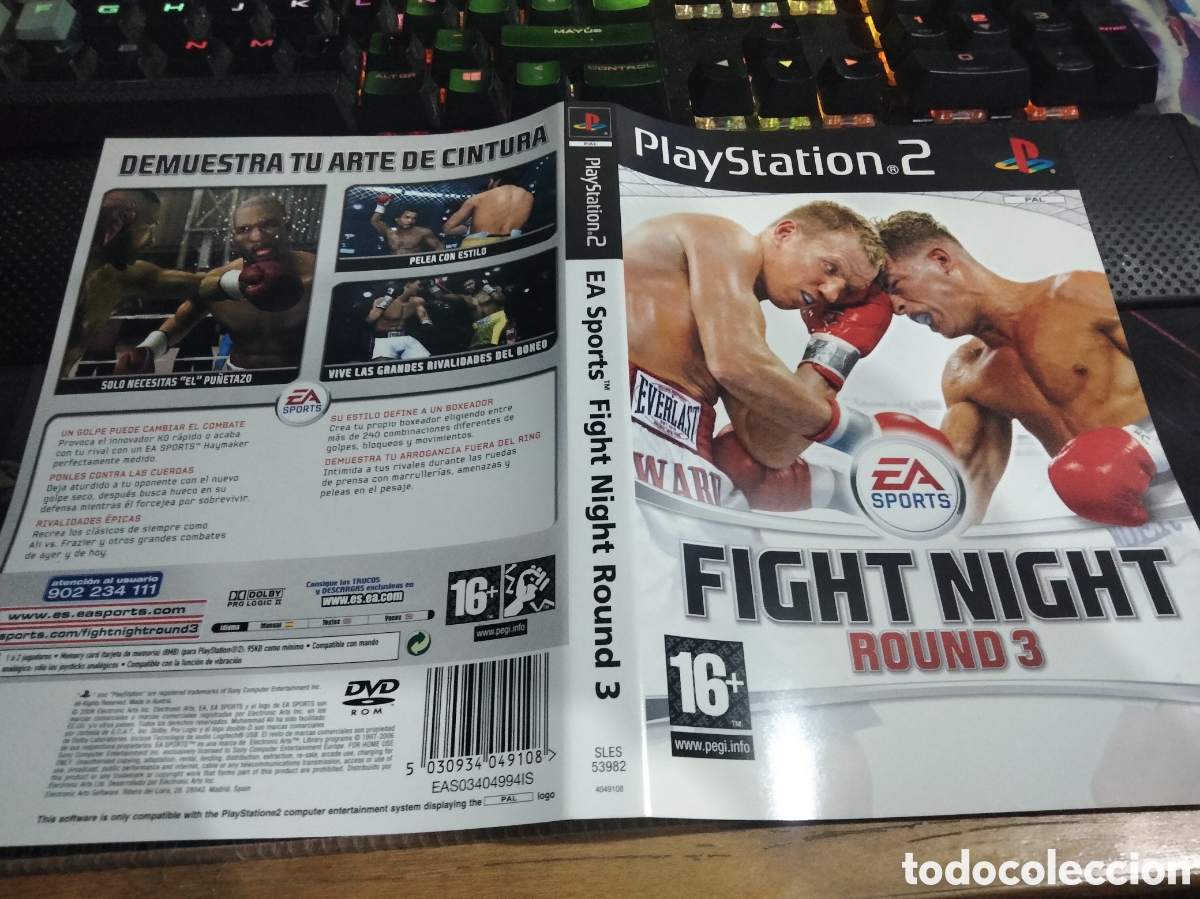 Videojuegos y consolas: Car&aacute;tula flight night round 3 ps2 - Foto 1