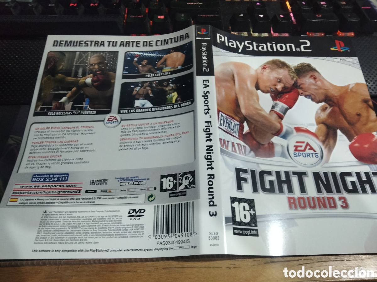 Videojuegos y consolas: Car&aacute;tula flight night round 3 ps2 - Foto 1