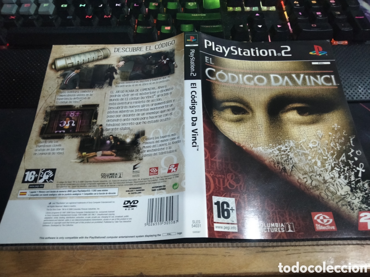 Videojuegos y consolas: Car&aacute;tula el c&oacute;digo da Vinci ps2 - Foto 1