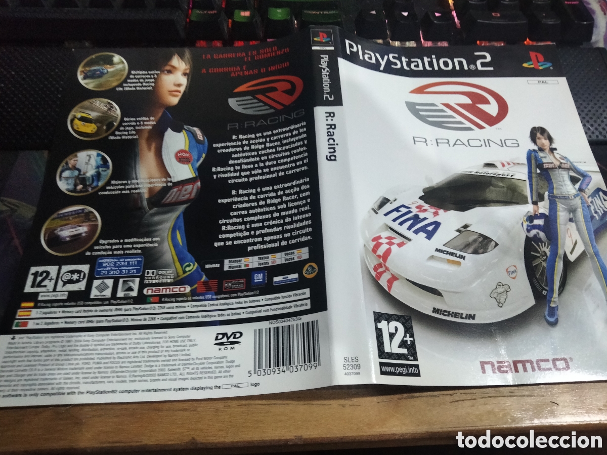 Videojuegos y consolas: Car&aacute;tula r:Racing ps2 - Foto 1
