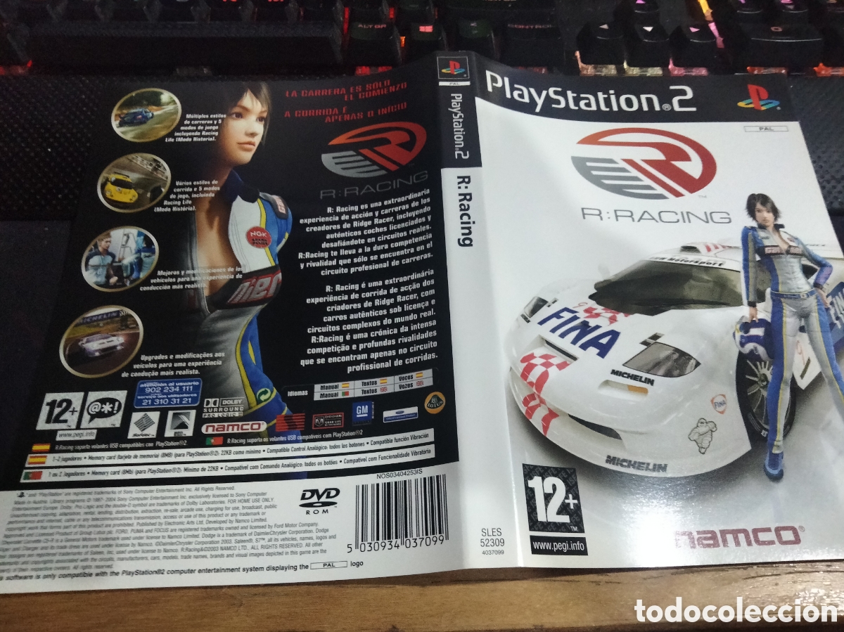 Videojuegos y consolas: Car&aacute;tula r:Racing ps2 - Foto 1