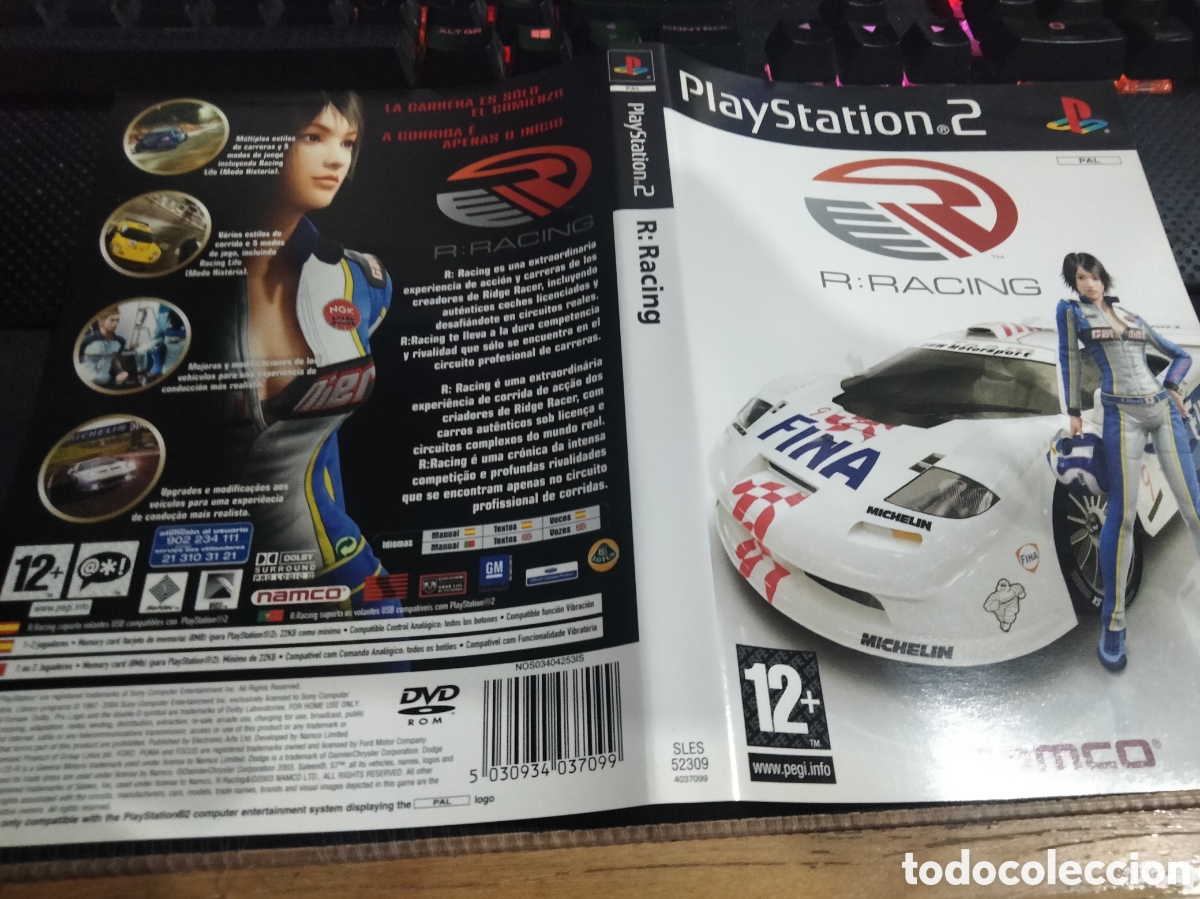 Videojuegos y consolas: Car&aacute;tula r:Racing ps2 - Foto 1