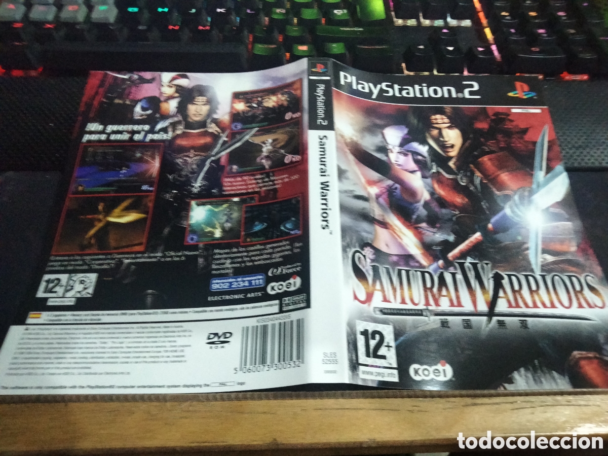 Videojuegos y consolas: Car&aacute;tula samur&aacute;i warriors ps2 - Foto 1
