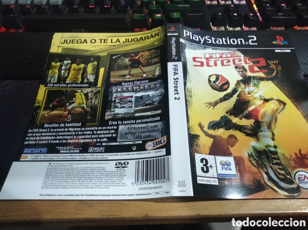 Jaquette De Jeu FIFA Street 2 PlayStation 2 - Très Bon État