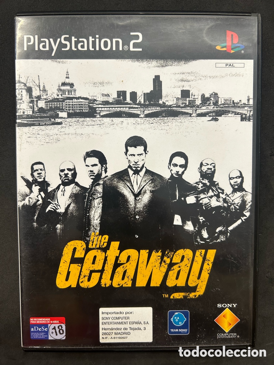 Videojuegos y consolas: Ps2 Getaway completo incluye mapa - Foto 1