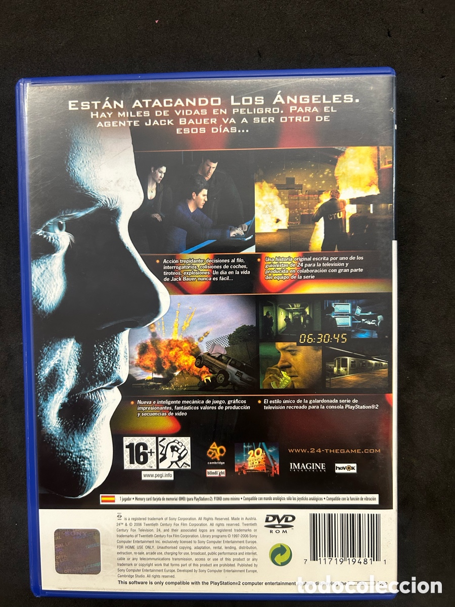 Videojuegos y consolas: Juego Ps2 24 the game - Foto 2