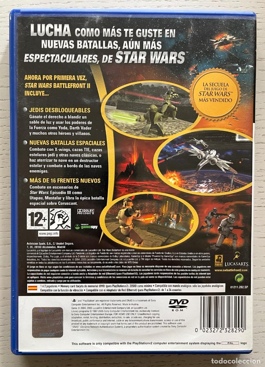 Videojuegos y consolas: STAR WARS BATTLEFRONT II - PS2 PLAYSTATION 2 - Foto 2