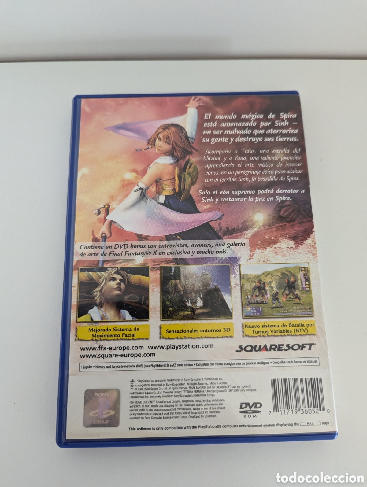 Videojuegos y consolas: Juego Final fantasy x ps2 - Foto 2