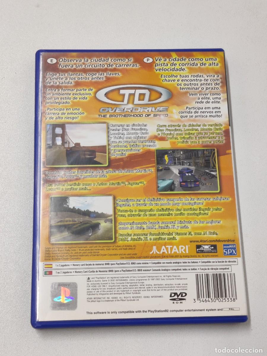 Videojuegos y consolas: TD OVERDRIVE . Playstation 2 - Foto 2