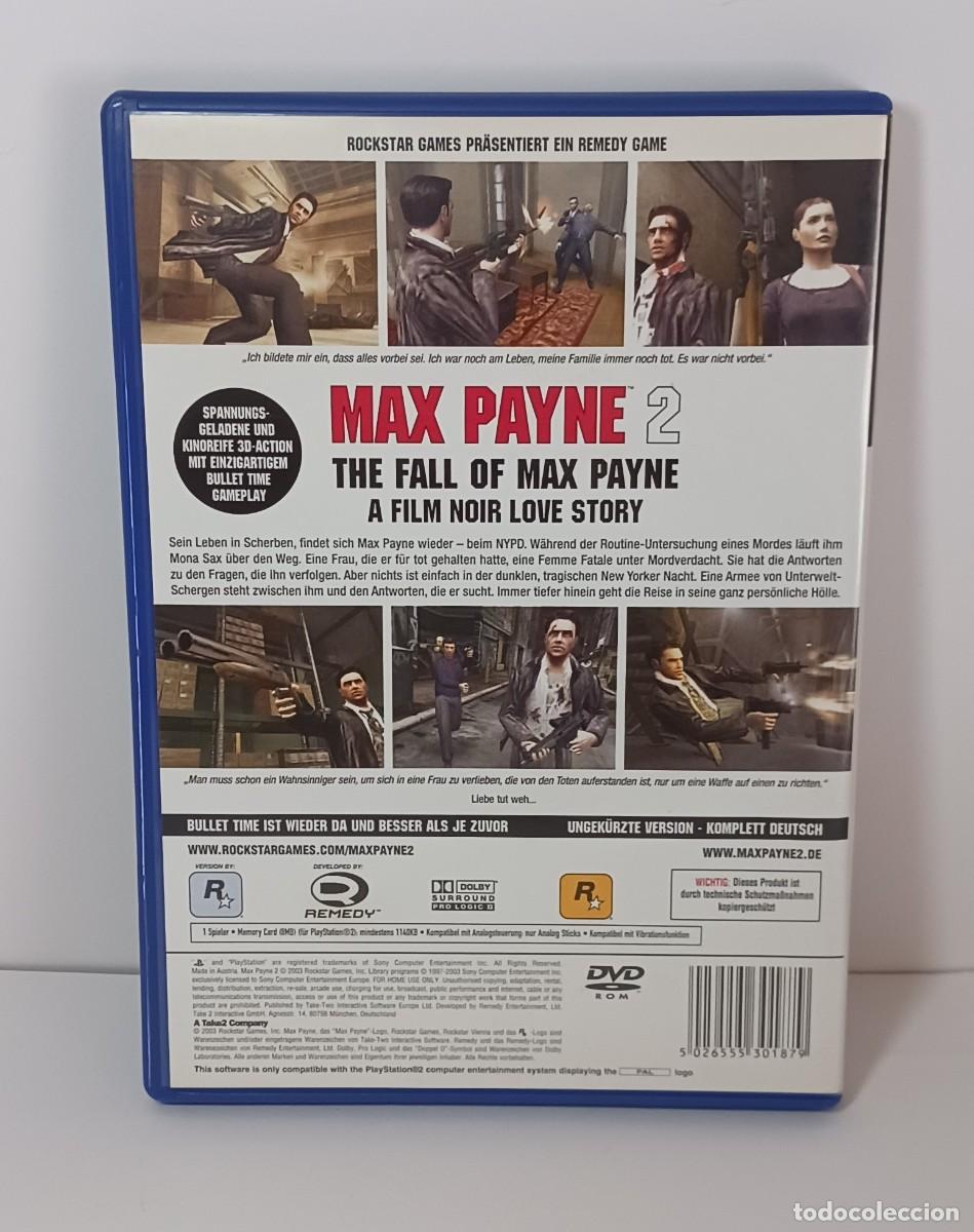 Videojuegos y consolas: MAX PAYNE 2 PS2 PAL DE COMPLETO - Foto 2