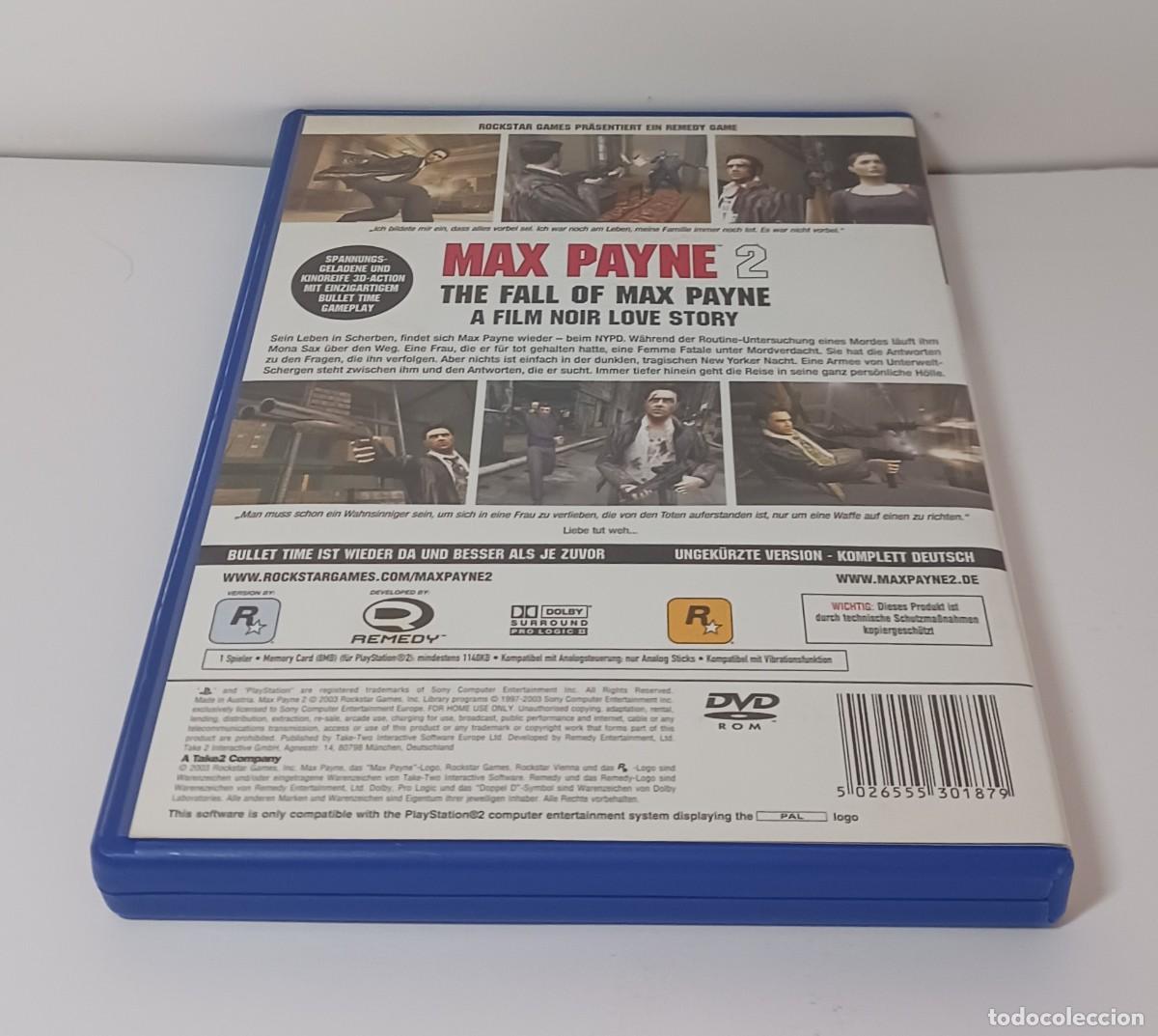 Videojuegos y consolas: MAX PAYNE 2 PS2 PAL DE COMPLETO - Foto 7