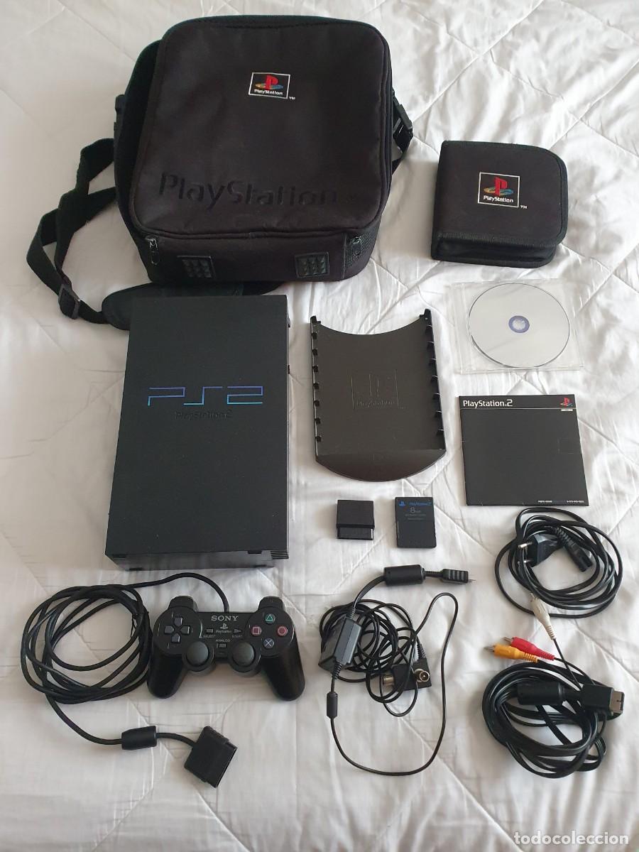 Videojuegos y consolas: Lote 2403. Playstation 2. Funciona. Ver en observaciones los complementos Funciona - Foto 1