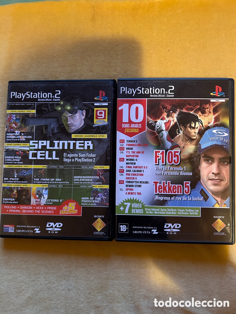 Videojuegos y consolas: Pack Ps2 4 cd&rsquo;s de Demos - Foto 1