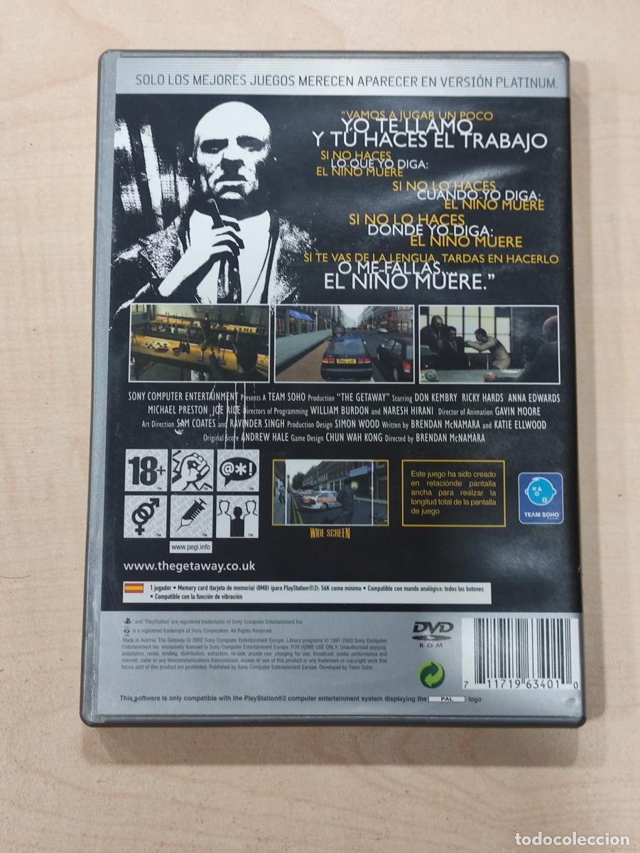 Videojuegos y consolas: The getaway playstation 2 - Foto 2