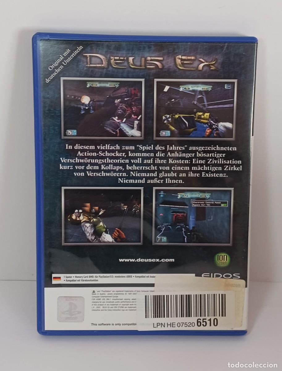 Videojuegos y consolas: DEUS EX PS2 PAL ALEM&Aacute;N - Foto 2
