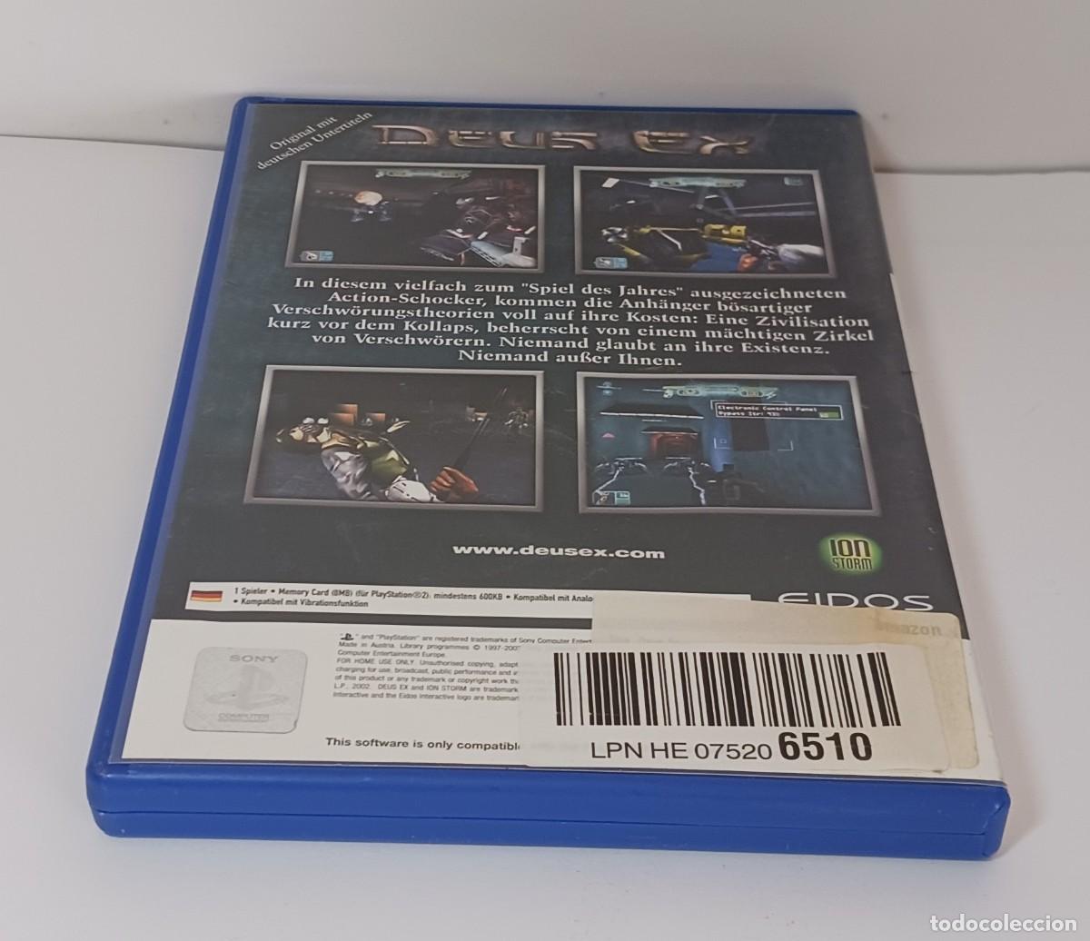 Videojuegos y consolas: DEUS EX PS2 PAL ALEM&Aacute;N - Foto 7