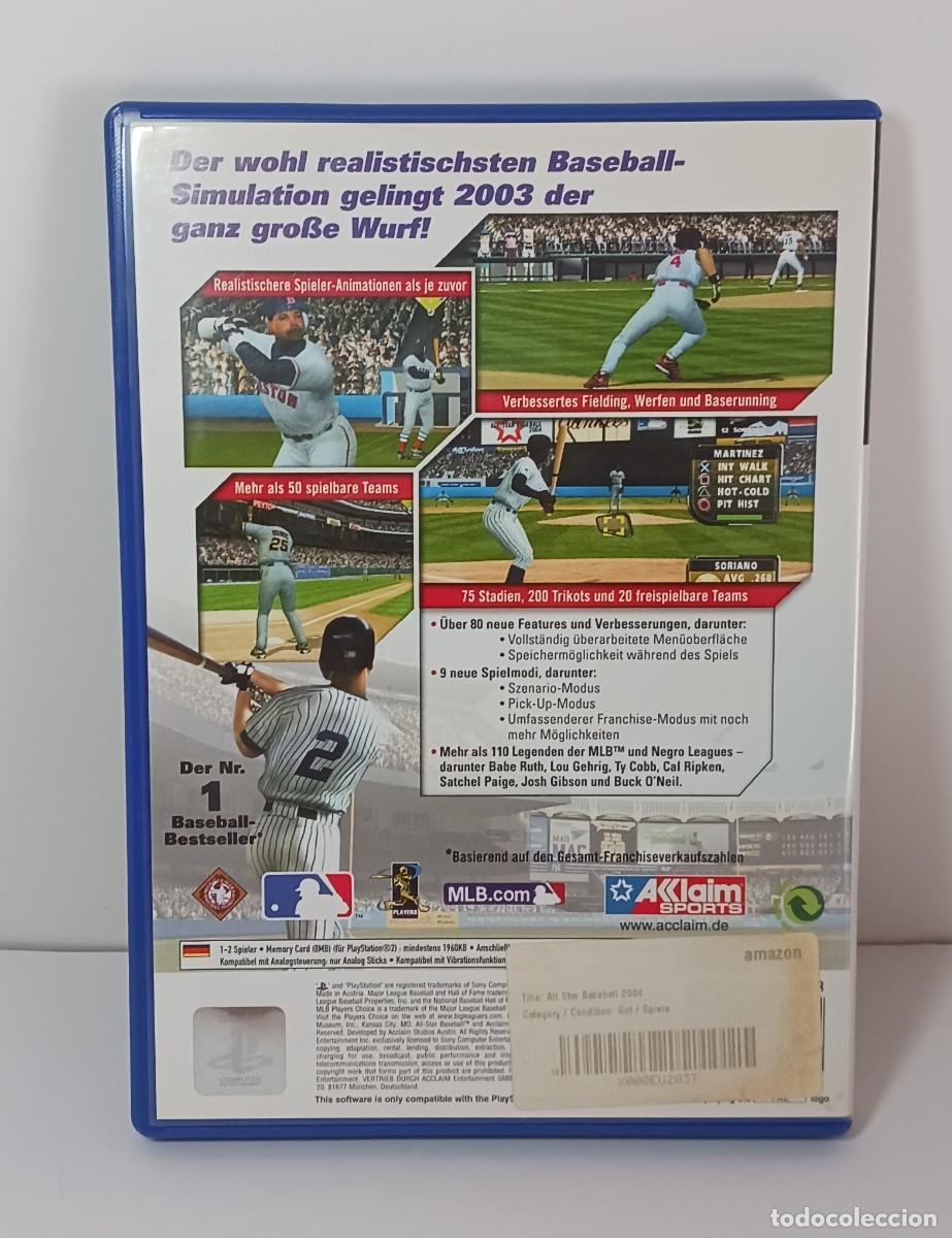 Videojuegos y consolas: ALL-STAR BASEBALL 2004 PS2 PAL DE COMPLETO - Foto 2