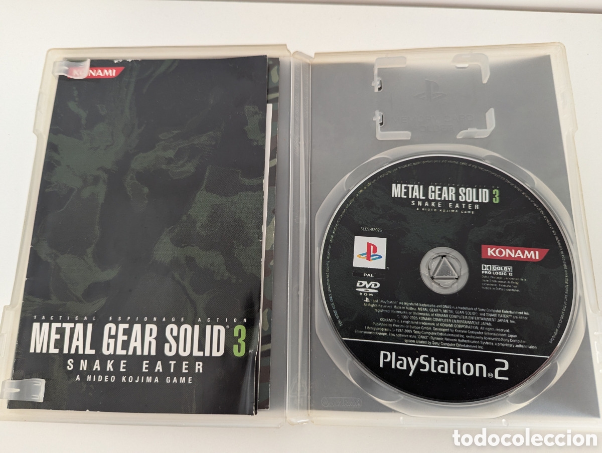 Videojuegos y consolas: METAL GEAR SOLID 3 . 1&ordf; Ed Caja Blanca - Foto 3