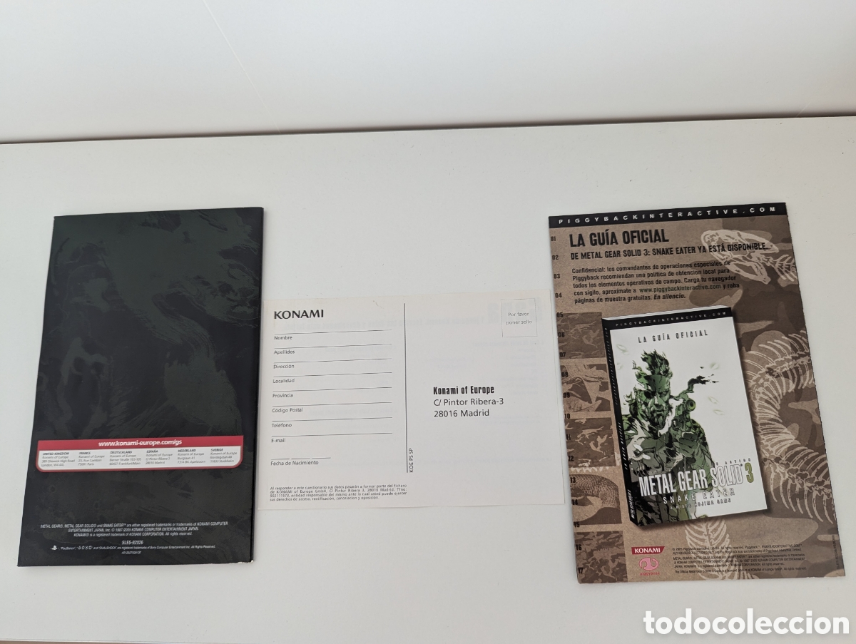 Videojuegos y consolas: METAL GEAR SOLID 3 . 1&ordf; Ed Caja Blanca - Foto 5