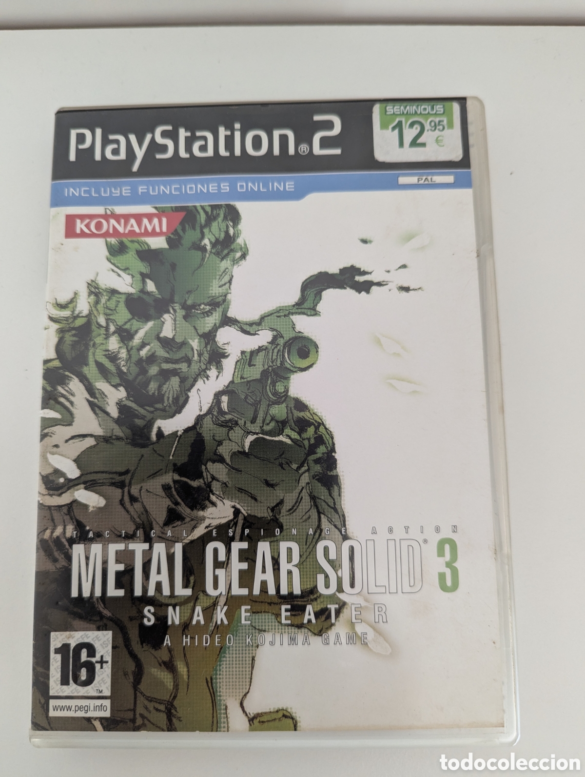 Videojuegos y consolas: METAL GEAR SOLID 3 . 1&ordf; Ed Caja Blanca - Foto 1