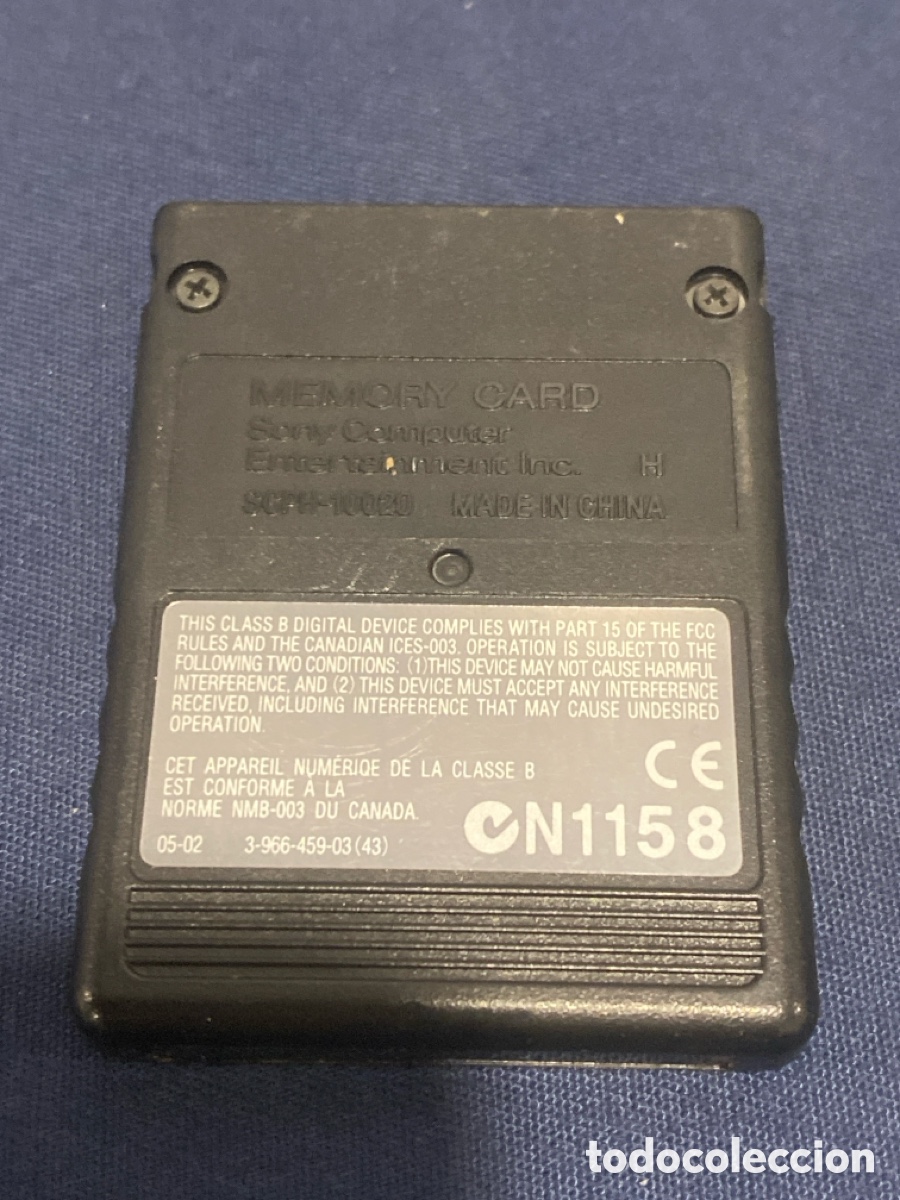 Videojuegos y consolas: MEMORY CARD PLAYSTATION 2 ,8 MB * FUNCIONA* - Foto 2