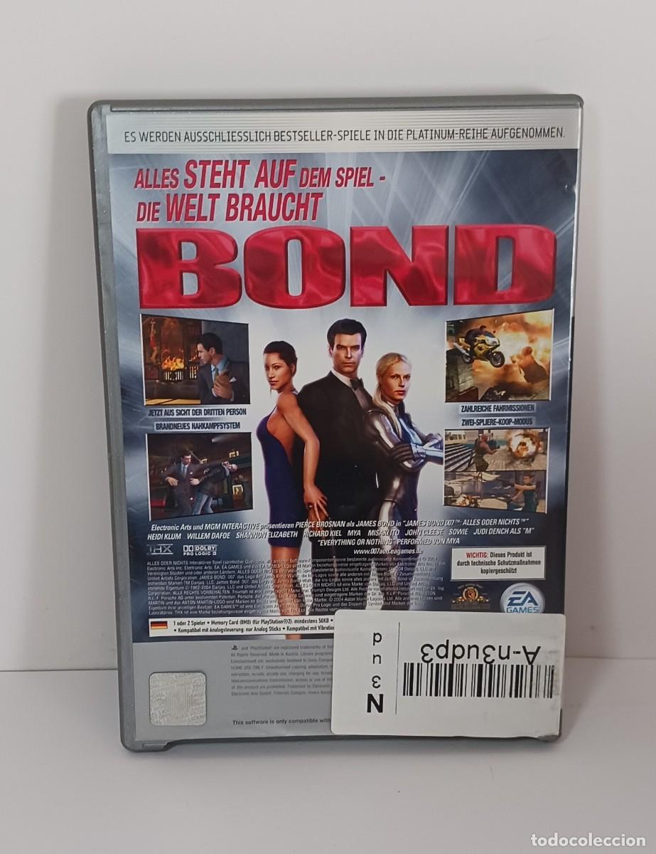 Videojuegos y consolas: JAMES BOND 007: ALLES ODER NICHTS PS2 PAL DE - Foto 3