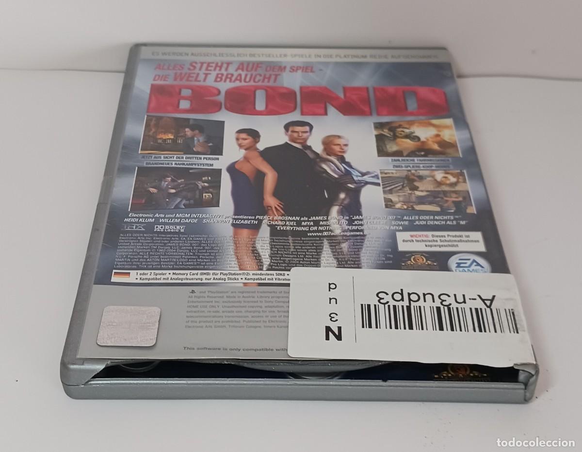 Videojuegos y consolas: JAMES BOND 007: ALLES ODER NICHTS PS2 PAL DE - Foto 8