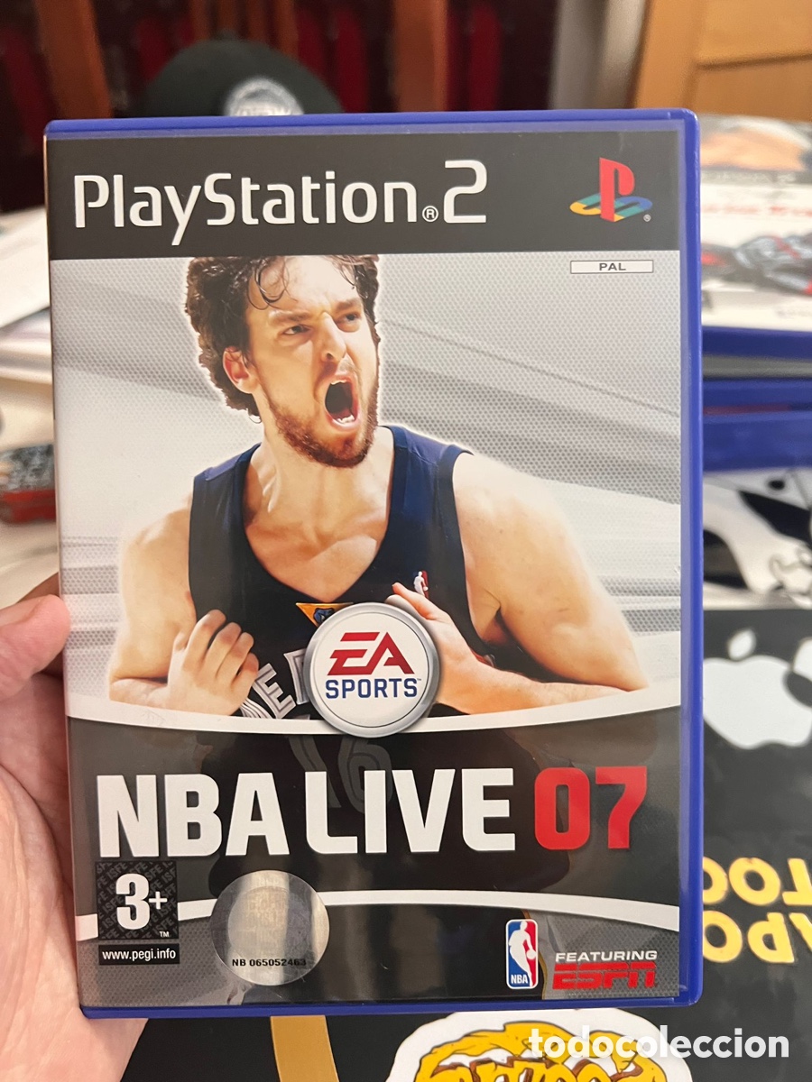 Videojuegos y consolas: Juego NBA Live 07 PS2 - Foto 1