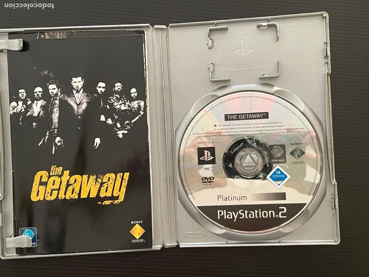 Videojuegos y consolas: THE GETAWAY - PLATINUM - PLAYSTATION 2 - Foto 2