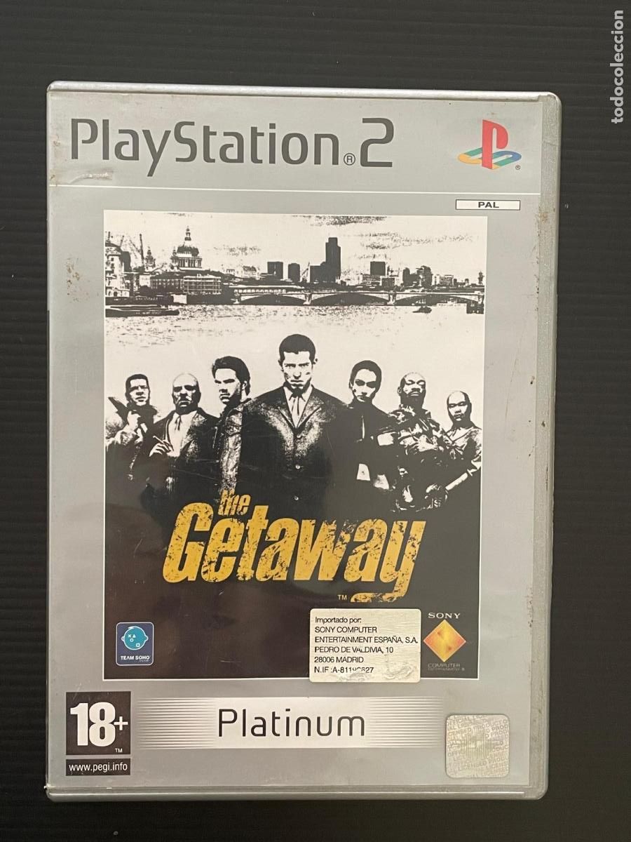 Videojuegos y consolas: THE GETAWAY - PLATINUM - PLAYSTATION 2 - Foto 1