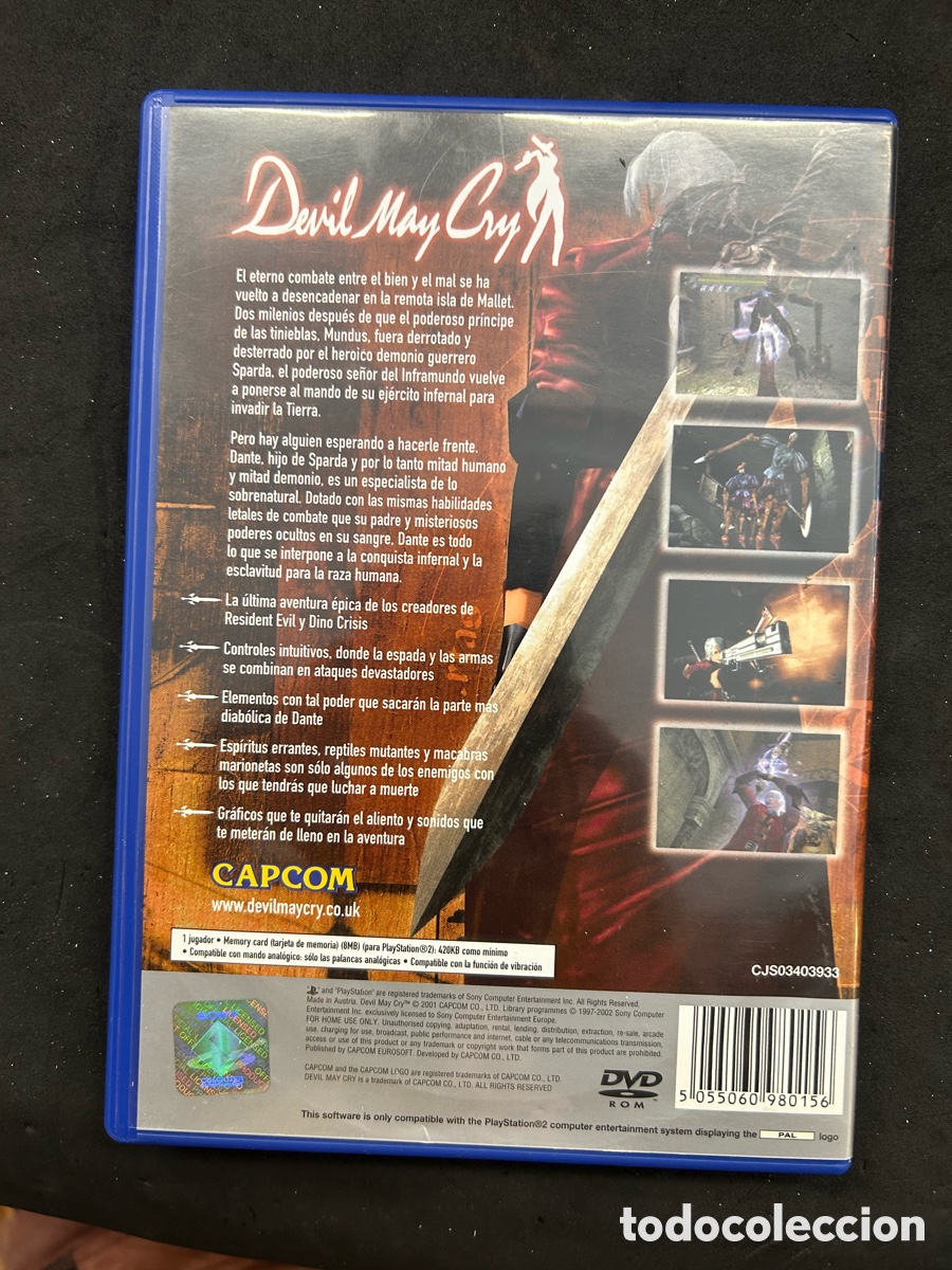 Videojuegos y consolas: Juego PS2 Devil May Cry - Foto 3